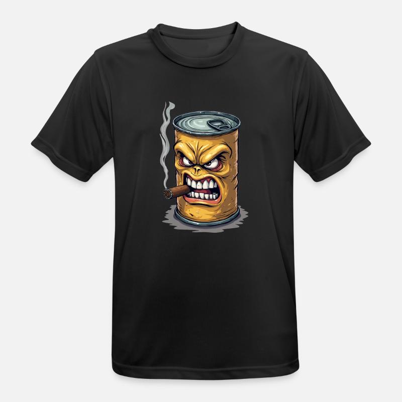 Tin - Men's Breathable T-Shirt - black