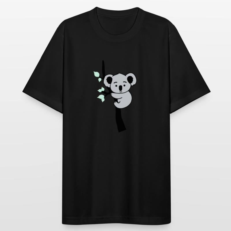 Koala Bear Comic Tree Men's Breathable T-Shirt