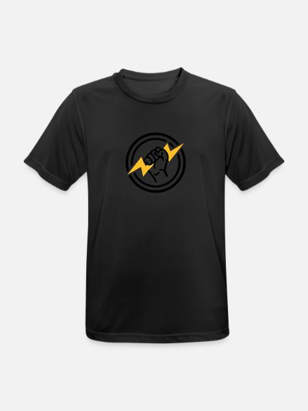 Flash - Men's Breathable T-Shirt - black