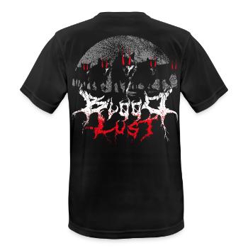 Meute de loups Soif de sang - T-shirt respirant Homme - noir - Dos - AI Model Male 178 light (178cm)