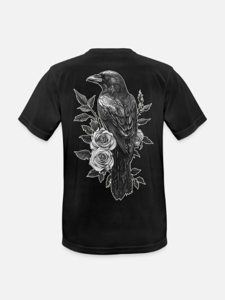 Raven - Men's Breathable T-Shirt - black
