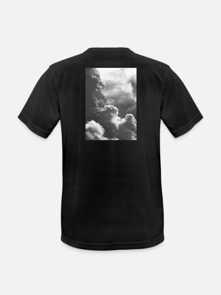 Odyssey in the Clouds - Männer T-Shirt atmungsaktiv - Schwarz