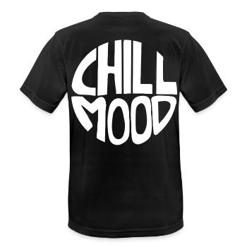 Ambiance relaxante - T-shirt respirant Homme - noir - Dos - AI Model Male 178 light (178cm)