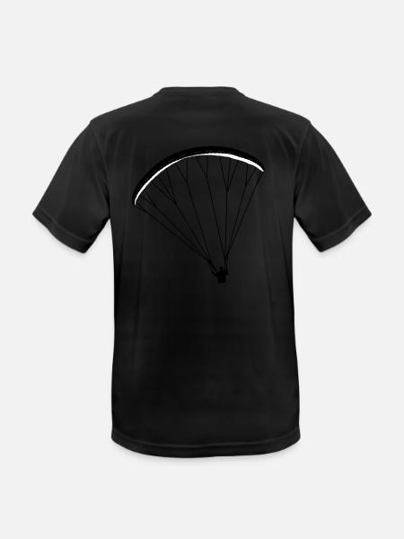 Paragliding - Men's Breathable T-Shirt - black
