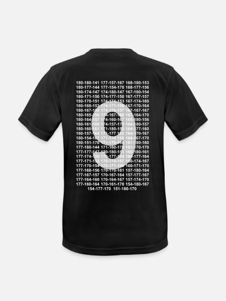 9 Darter light - Men's Breathable T-Shirt - black