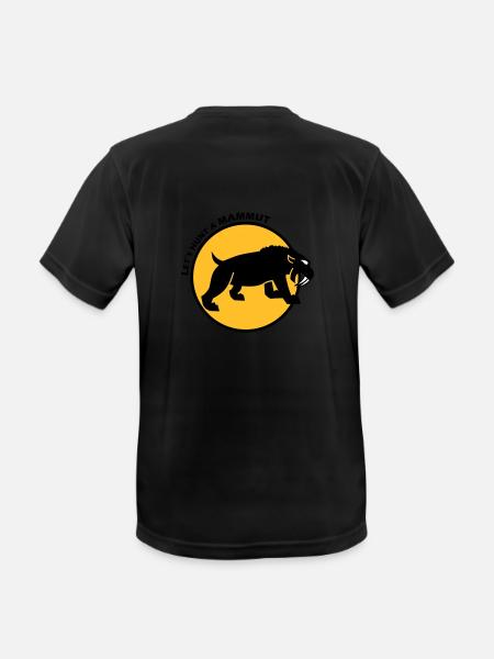 Saber-tooth tiger - Men's Breathable T-Shirt - black