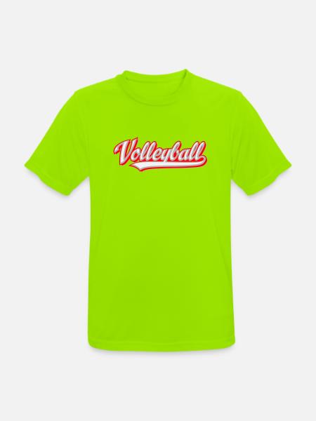 Volleyball - Men's Breathable T-Shirt - neon green