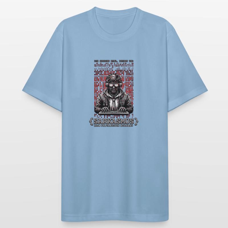 Je parle HTML, Python et sarcasme T-shirt respirant Homme