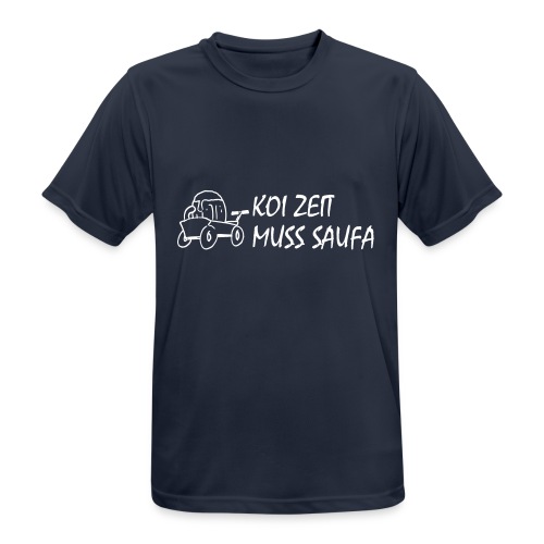 KoiZeit Saufa - Männer T-Shirt atmungsaktiv