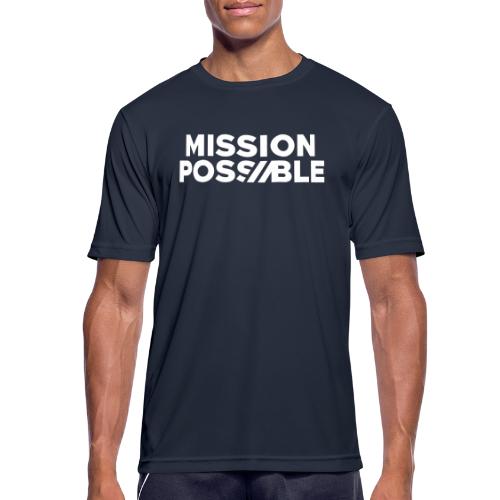 FYW MISSION POSSIBLE Edition - Front - Men's Breathable T-Shirt