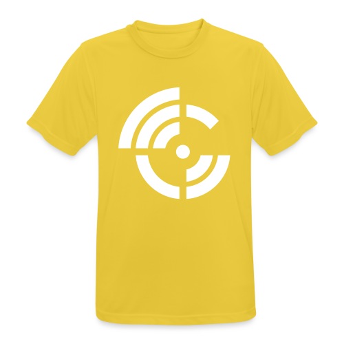 electroradio.fm logo - Men's Breathable T-Shirt