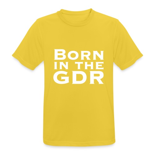 Born In The GDR, Design von Mondwinkel - Männer T-Shirt atmungsaktiv