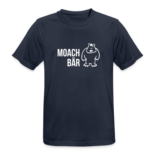 Vorschau: Moachbär - Männer T-Shirt atmungsaktiv