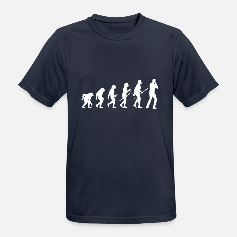 Harmonica Evolution Harmonica - Men's Breathable T-Shirt - dark navy