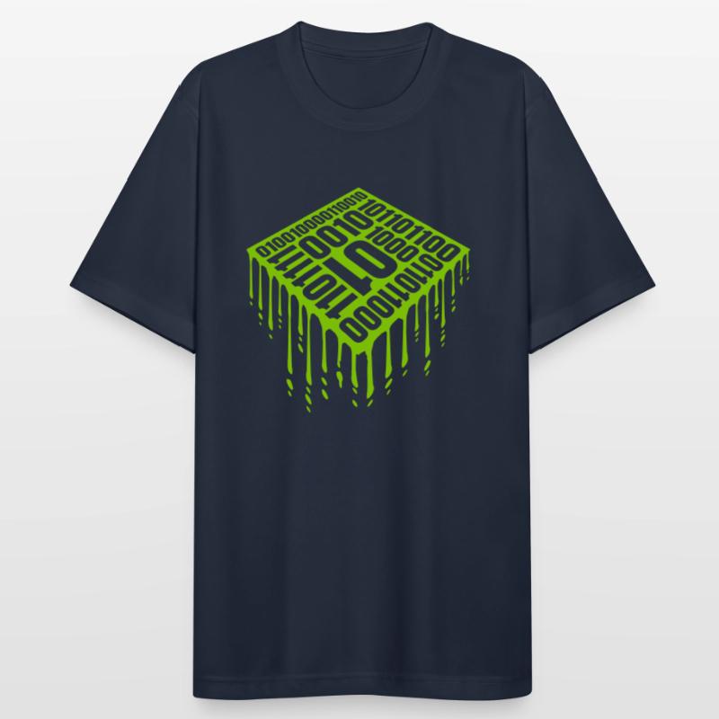 Binary Code Program Language Men's Breathable T-Shirt