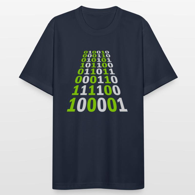 Binary Code Program Language Men's Breathable T-Shirt