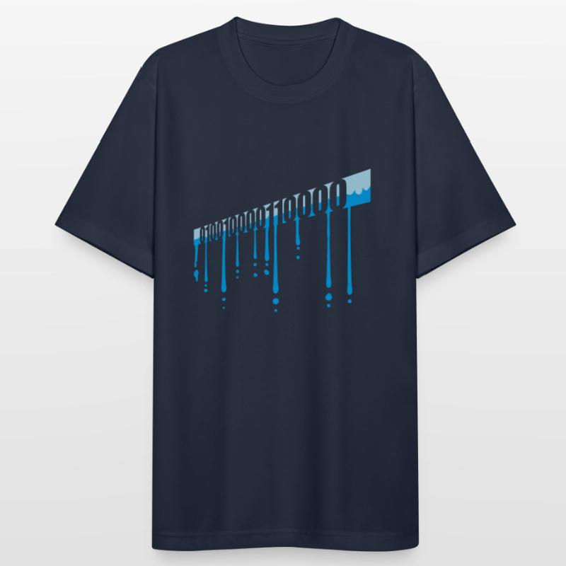 Binary Code Program Language Men's Breathable T-Shirt