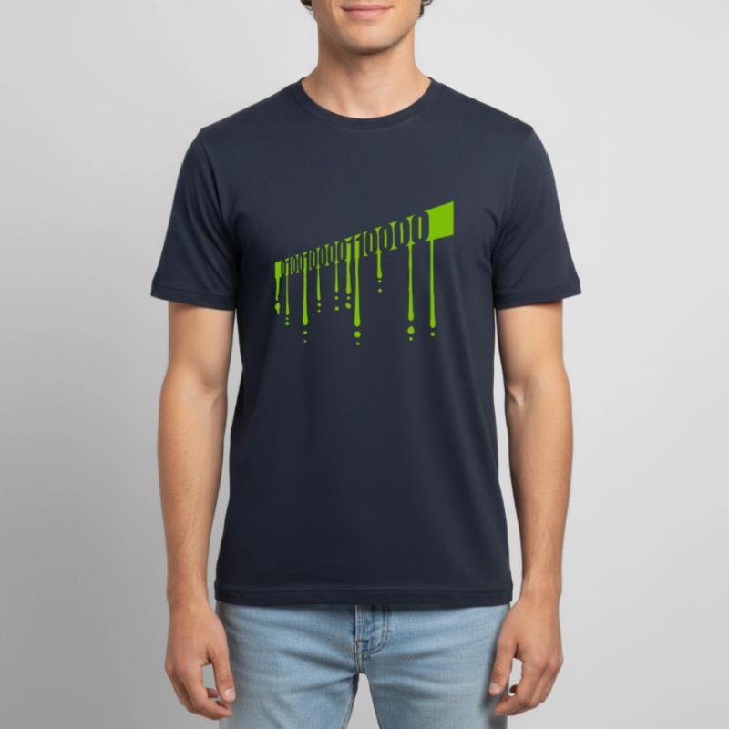 Binary Code Program Language Men's Breathable T-Shirt