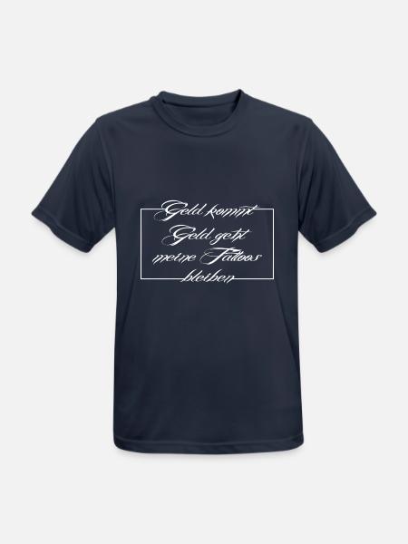 Tattoo Spruch, tattoo - Männer T-Shirt atmungsaktiv - Dunkelnavy