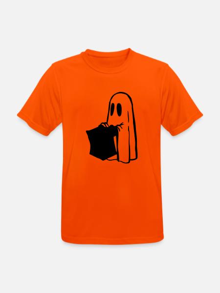 Halloween - Männer T-Shirt atmungsaktiv - Neonorange