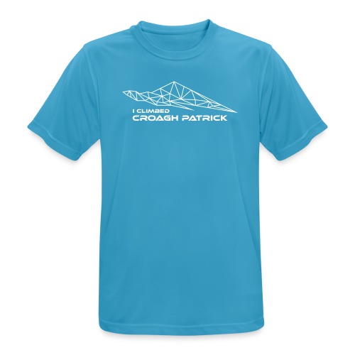 I climbed Croagh Patrick Geometric Design - Men's Breathable T-Shirt