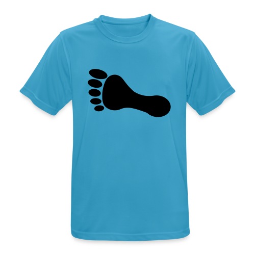 foot_vector_by_sarah_smal - Andningsaktiv T-shirt herr