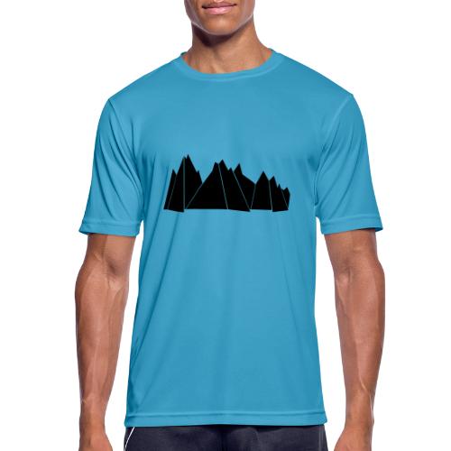 BlackMountains - Männer T-Shirt atmungsaktiv