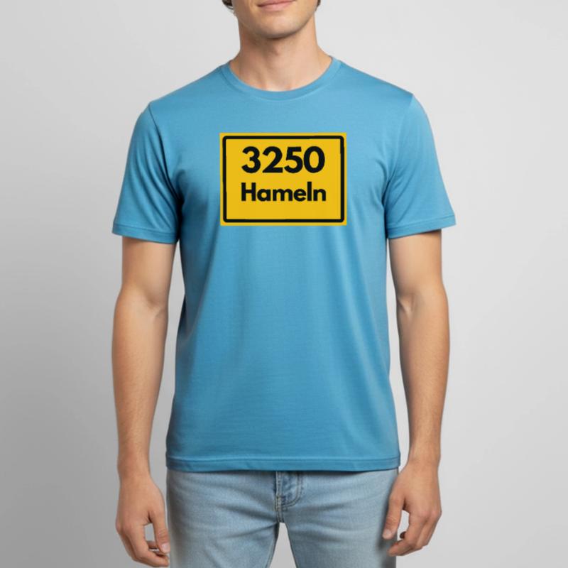OLD POSTCODE POSTCODE 3250 HAMELN RATTENFÄNGER Men's Breathable T-Shirt