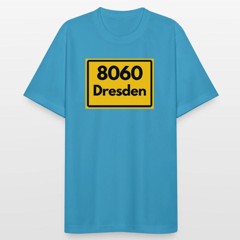OLD POSTCODE ZIP CODE 8060 DRESDEN SAXONY Men's Breathable T-Shirt
