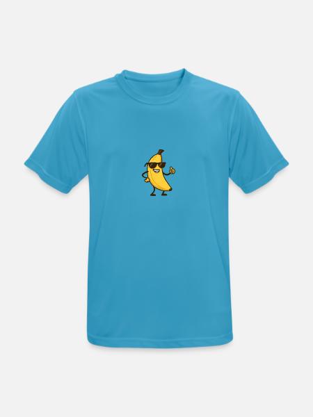 Banana Comic - Men's Breathable T-Shirt - sapphire blue