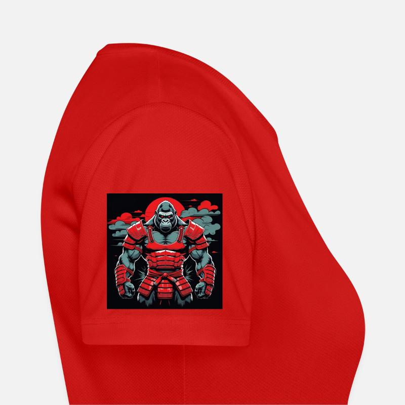 Primal Ronin – Der Samurai-Gorilla Frauen T-Shirt atmungsaktiv