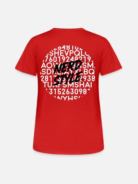 NERD - Women's Breathable T-Shirt - red