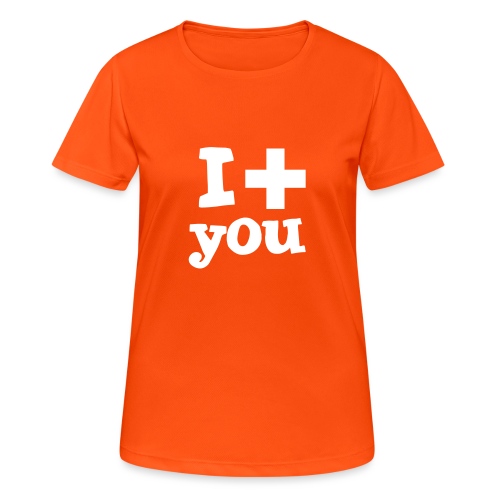 i love you - Frauen T-Shirt atmungsaktiv