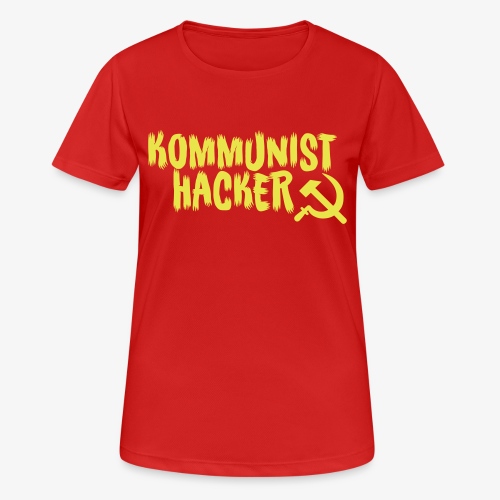 Kommunist Hacker - Dame T-shirt svedtransporterende