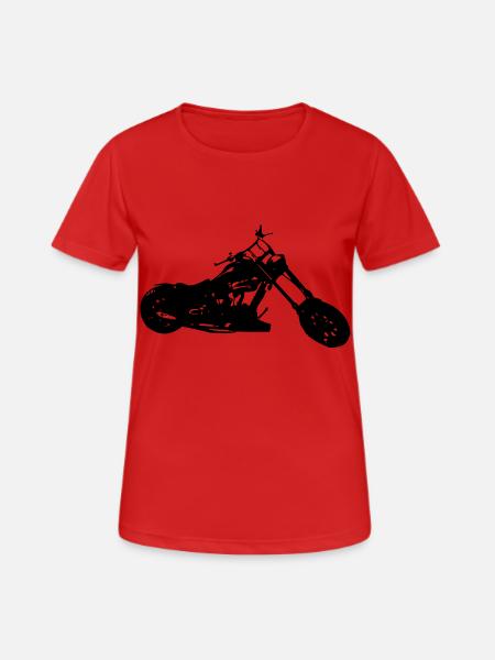 chopper - Women's Breathable T-Shirt - red