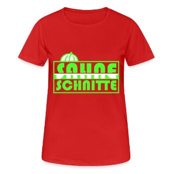 Cream Slice II - Women's Breathable T-Shirt - red - Front - AI Model Female 172 dark (172cm)