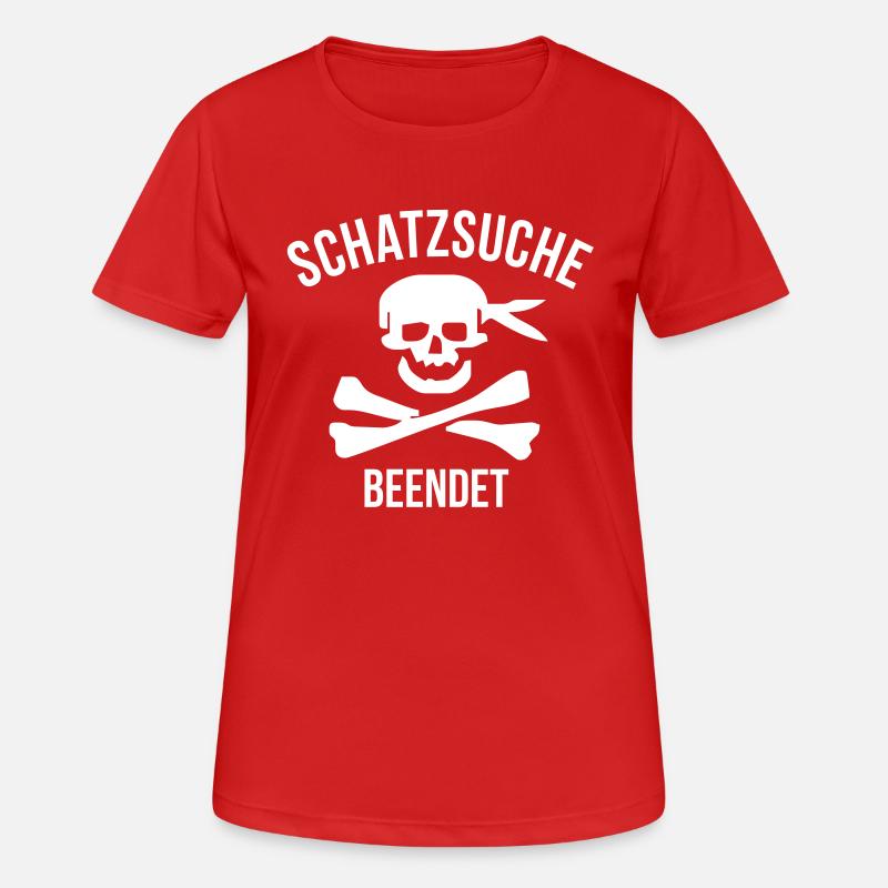 Completed treasure hunt - Women's Breathable T-Shirt - red