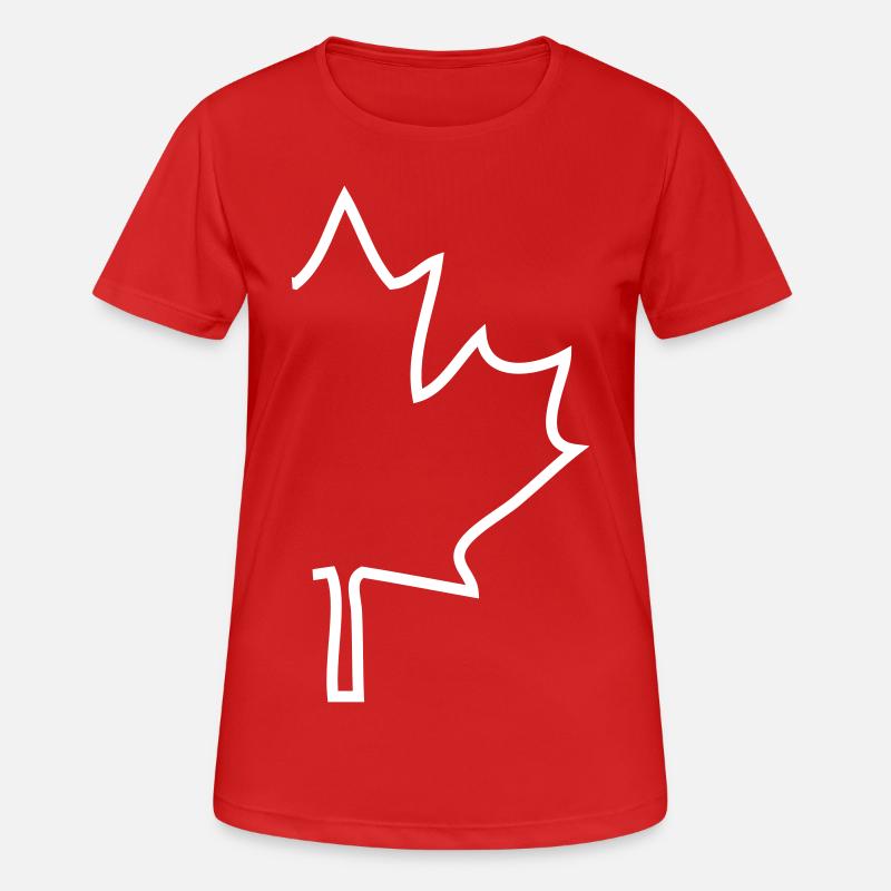 canada - Women's Breathable T-Shirt - red