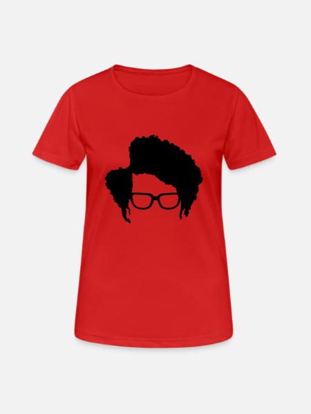 Moss IT-Crowd - Frauen T-Shirt atmungsaktiv - Rot