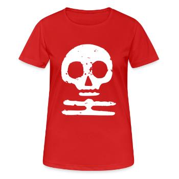 Mort blanche Finlande - T-shirt respirant Femme - rouge - Devant - AI Model Female 172 dark (172cm)