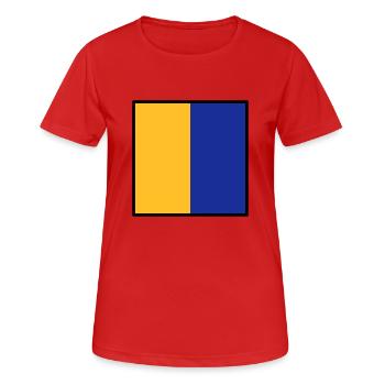 kilo - Women's Breathable T-Shirt - red - Front - AI Model Female 172 dark (172cm)