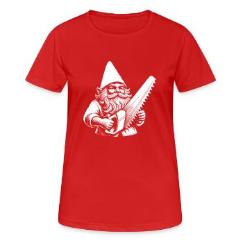 Lumberjack - Women's Breathable T-Shirt - red - Front - AI Model Female 172 dark (172cm)