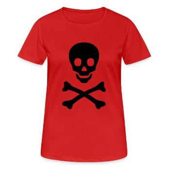 Chemistry, instruction, trains, chemical, poison, - Women's Breathable T-Shirt - red - Front - AI Model Female 172 dark (172cm)