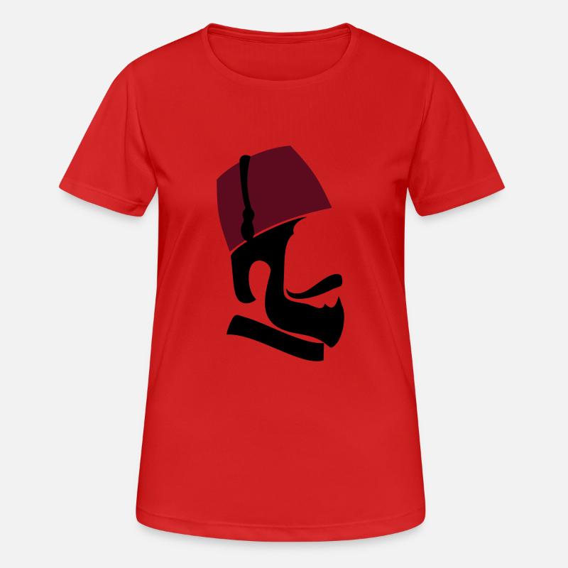 Ottoman Man - Women's Breathable T-Shirt - red