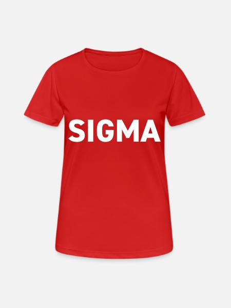 Sigma Light Pack Rank - Women's Breathable T-Shirt - red