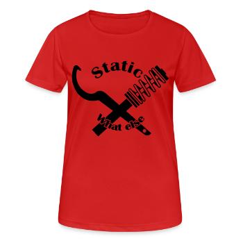 Fahrwerk Schluessel - Frauen T-Shirt atmungsaktiv - Rot - Vorne - AI Model Female 172 dark (172cm)