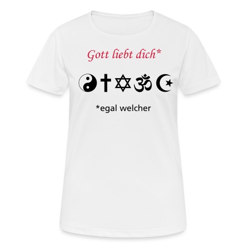 Gottliebtdich_v2 - Frauen T-Shirt atmungsaktiv