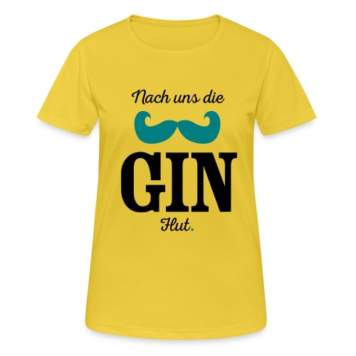 Nach uns die Gin-Flut - Frauen T-Shirt atmungsaktiv
