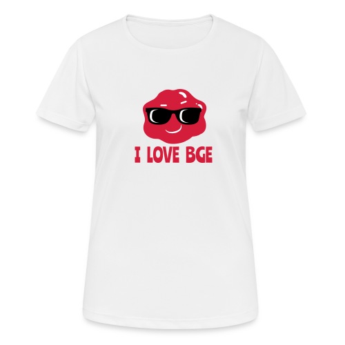 Et ægte blikfang - jeg elsker BGE - Dame T-shirt svedtransporterende