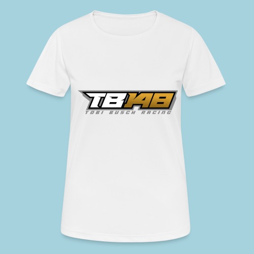 Tobi Logo Grau - Frauen T-Shirt atmungsaktiv